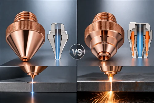 Fiber Laser Cutting Machine Nozzle Selection Guide: Single Layer vs Double La...
